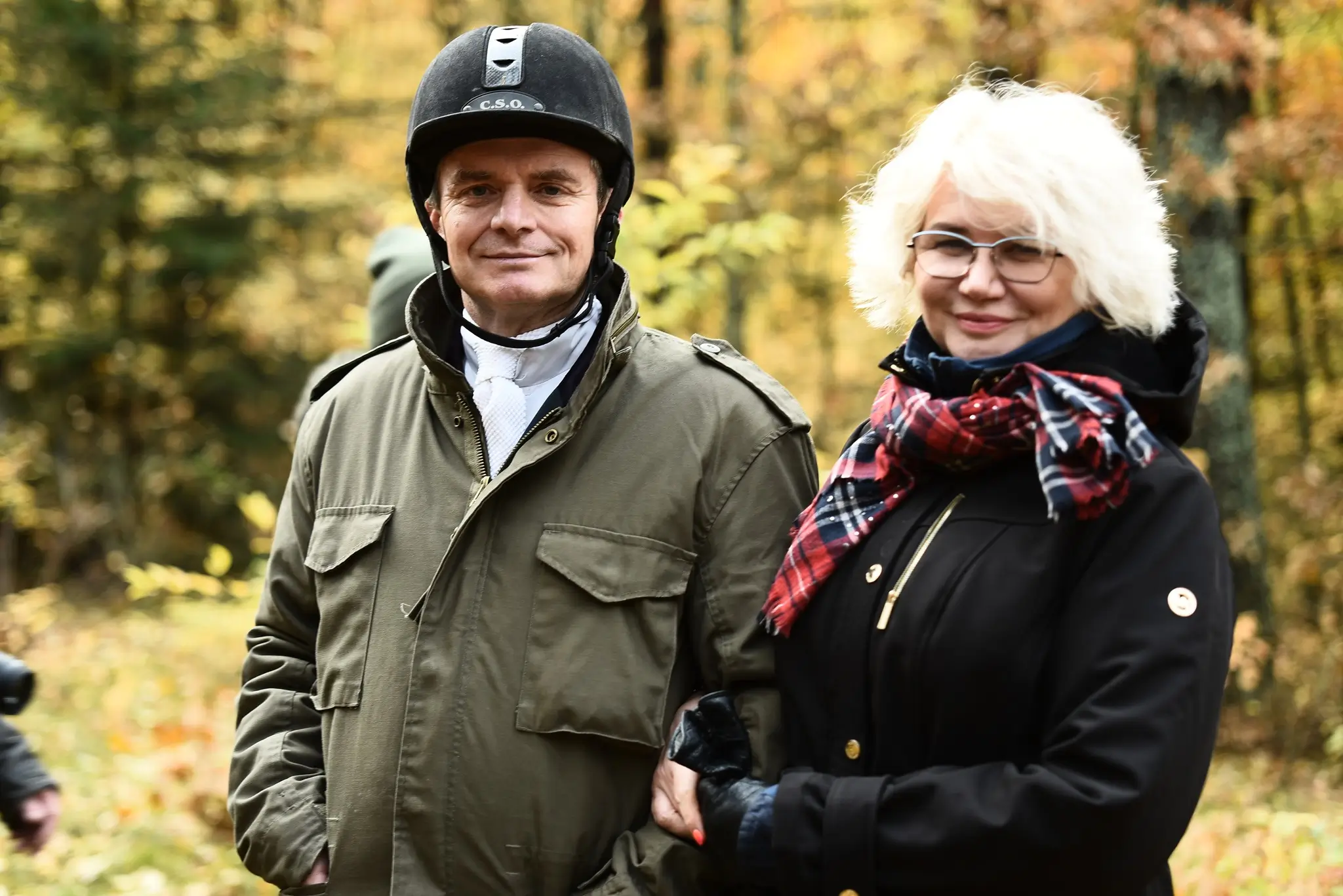 Lucyna i Andrzej Ciesielscy, właściciele Stadniny Koni Kierzbuń